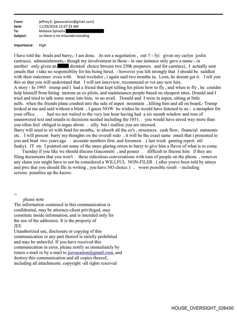 HOUSE OVERSIGHT 026430