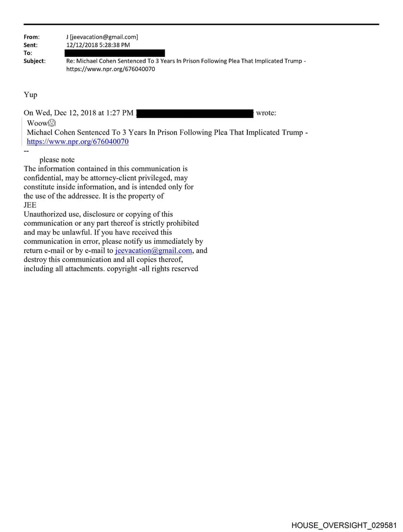 HOUSE OVERSIGHT 029581