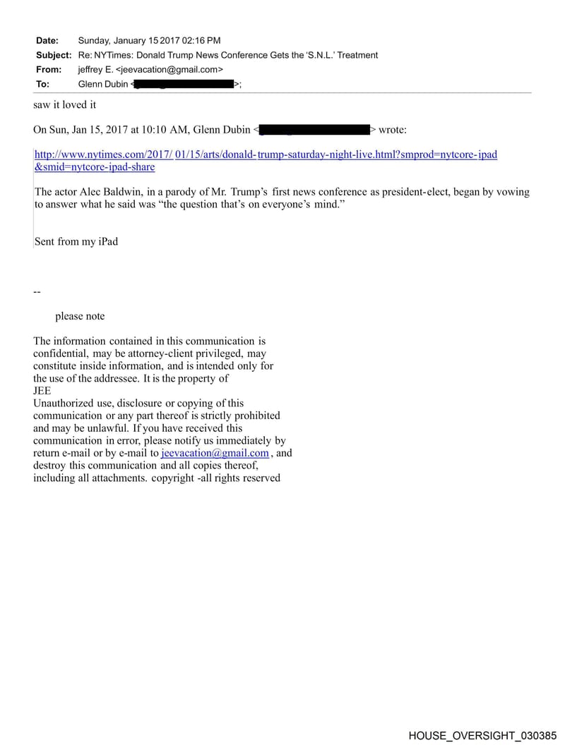HOUSE OVERSIGHT 030385