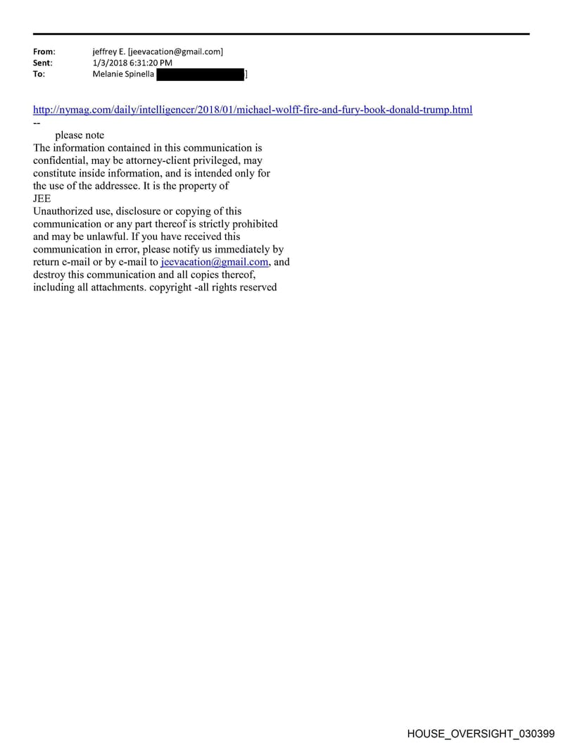 HOUSE OVERSIGHT 030399