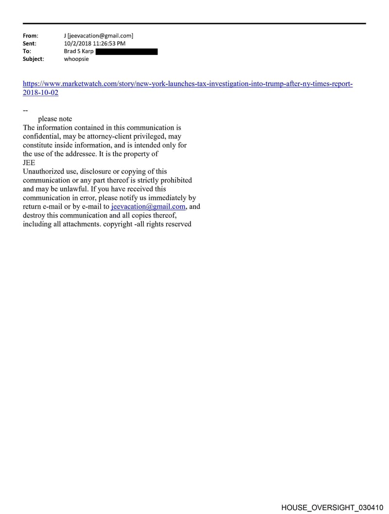 HOUSE OVERSIGHT 030410