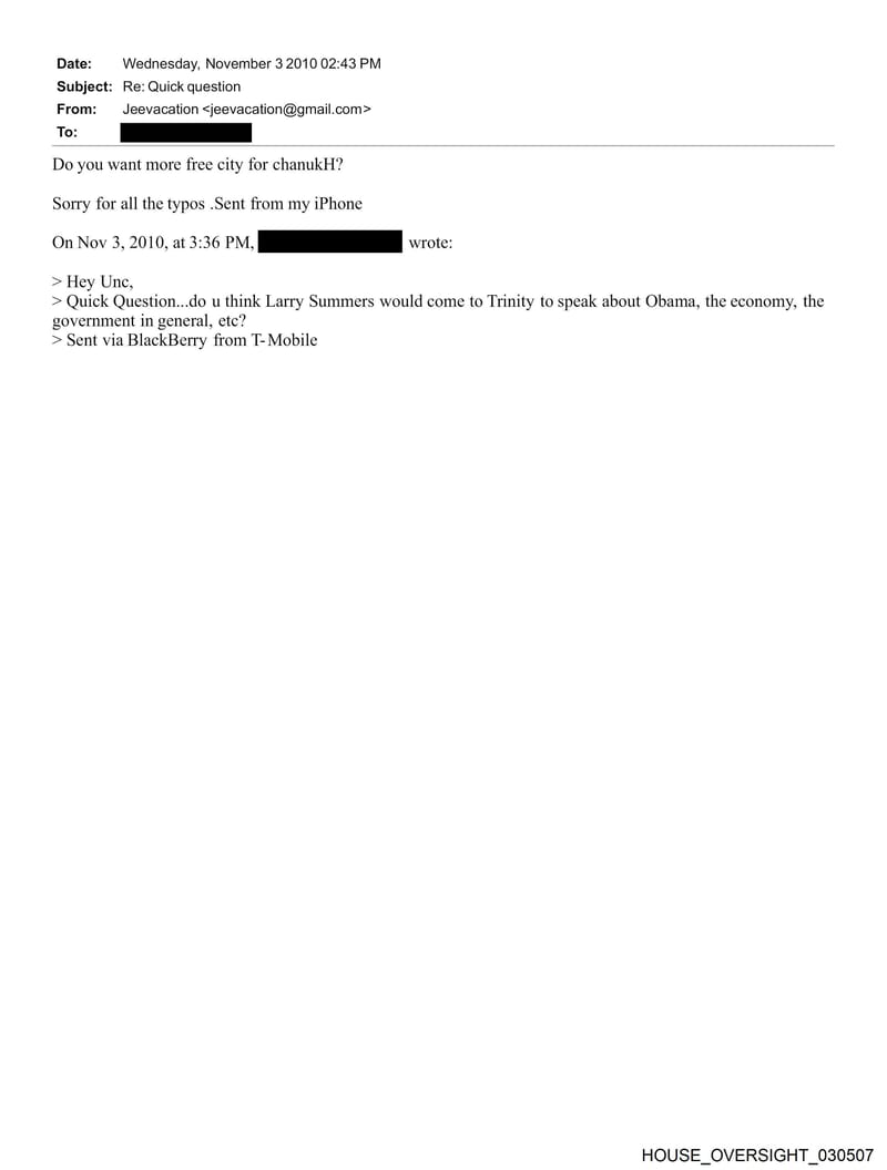 HOUSE OVERSIGHT 030507