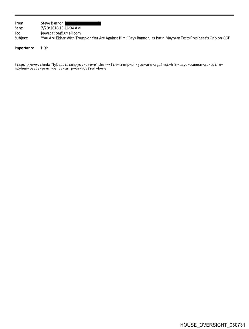 HOUSE OVERSIGHT 030731