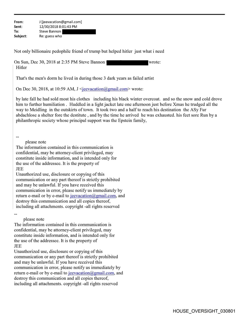 HOUSE OVERSIGHT 030801