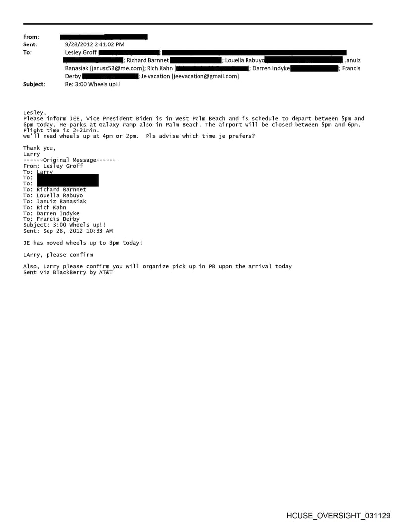 HOUSE OVERSIGHT 031129