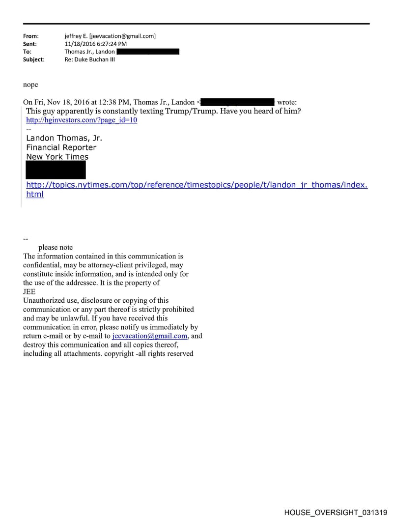 HOUSE OVERSIGHT 031319