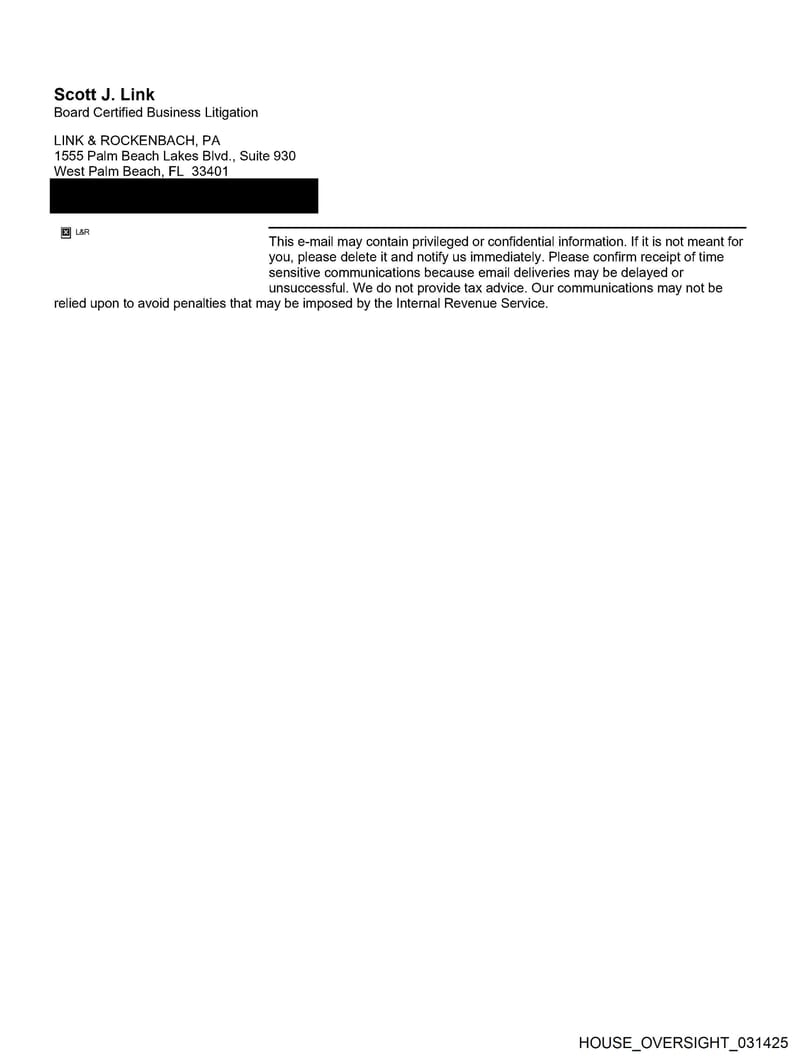 HOUSE OVERSIGHT 031425