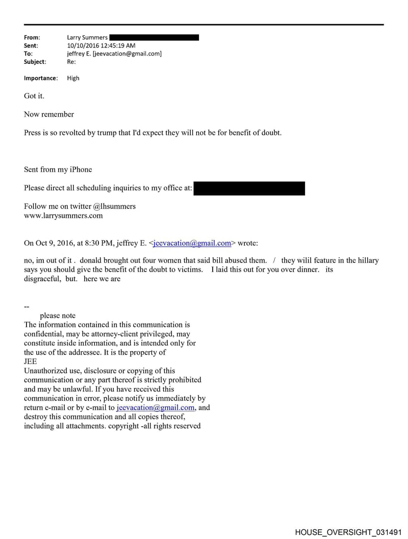 HOUSE OVERSIGHT 031491