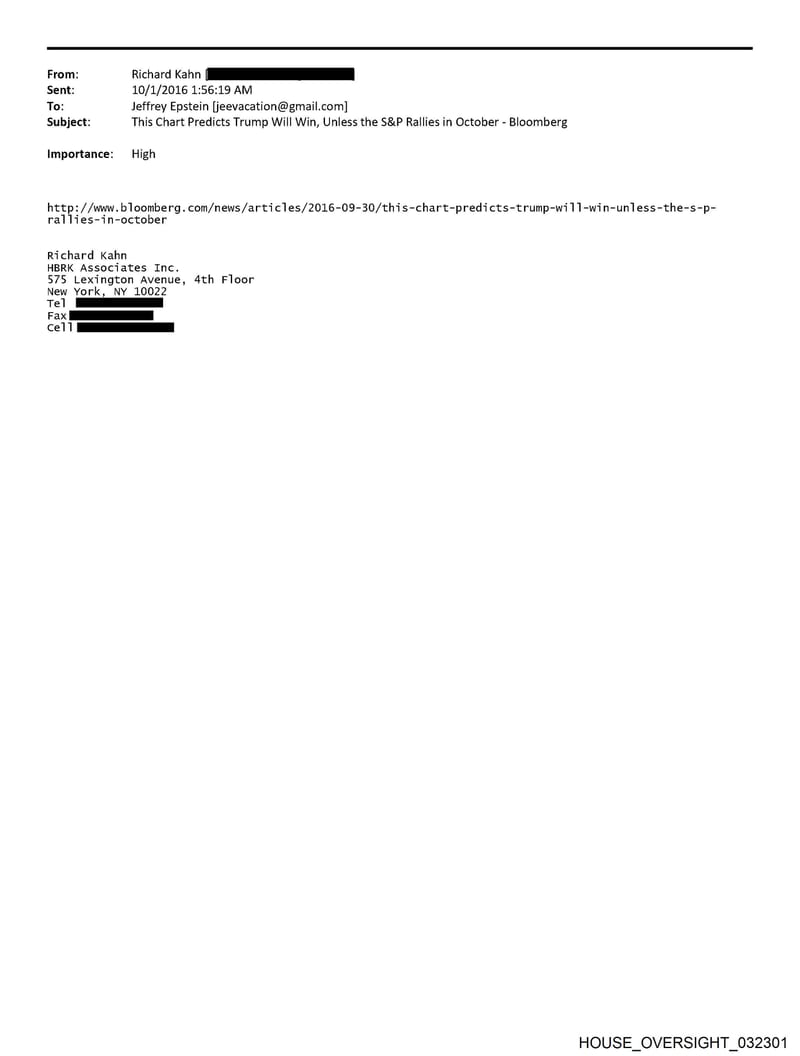 HOUSE OVERSIGHT 032301