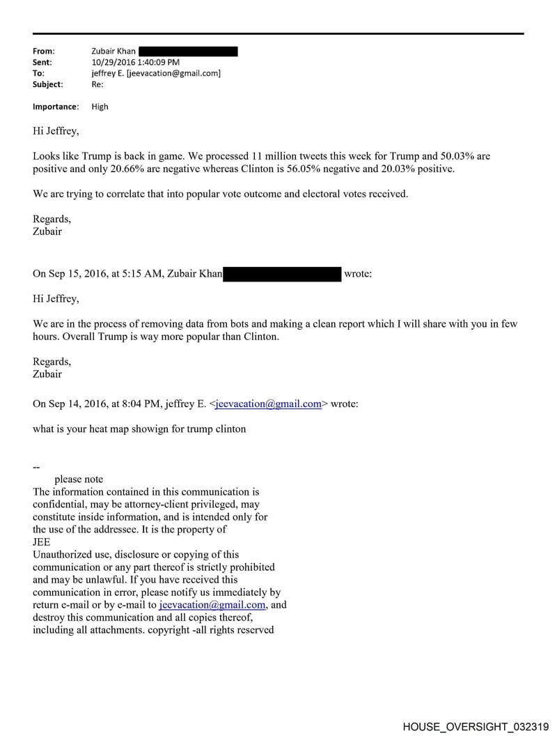 HOUSE OVERSIGHT 032319