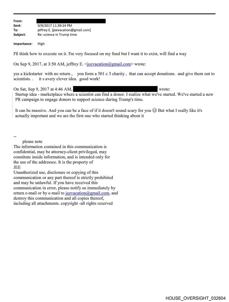 HOUSE OVERSIGHT 032604