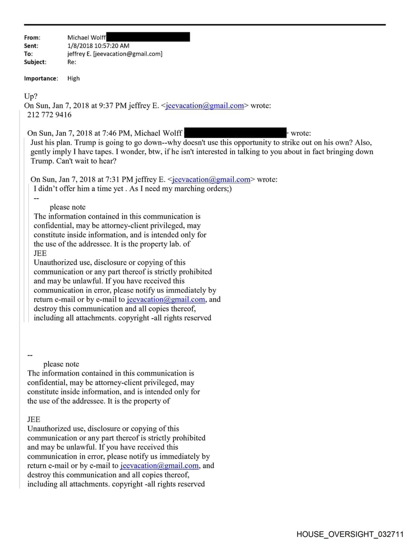 HOUSE OVERSIGHT 032711