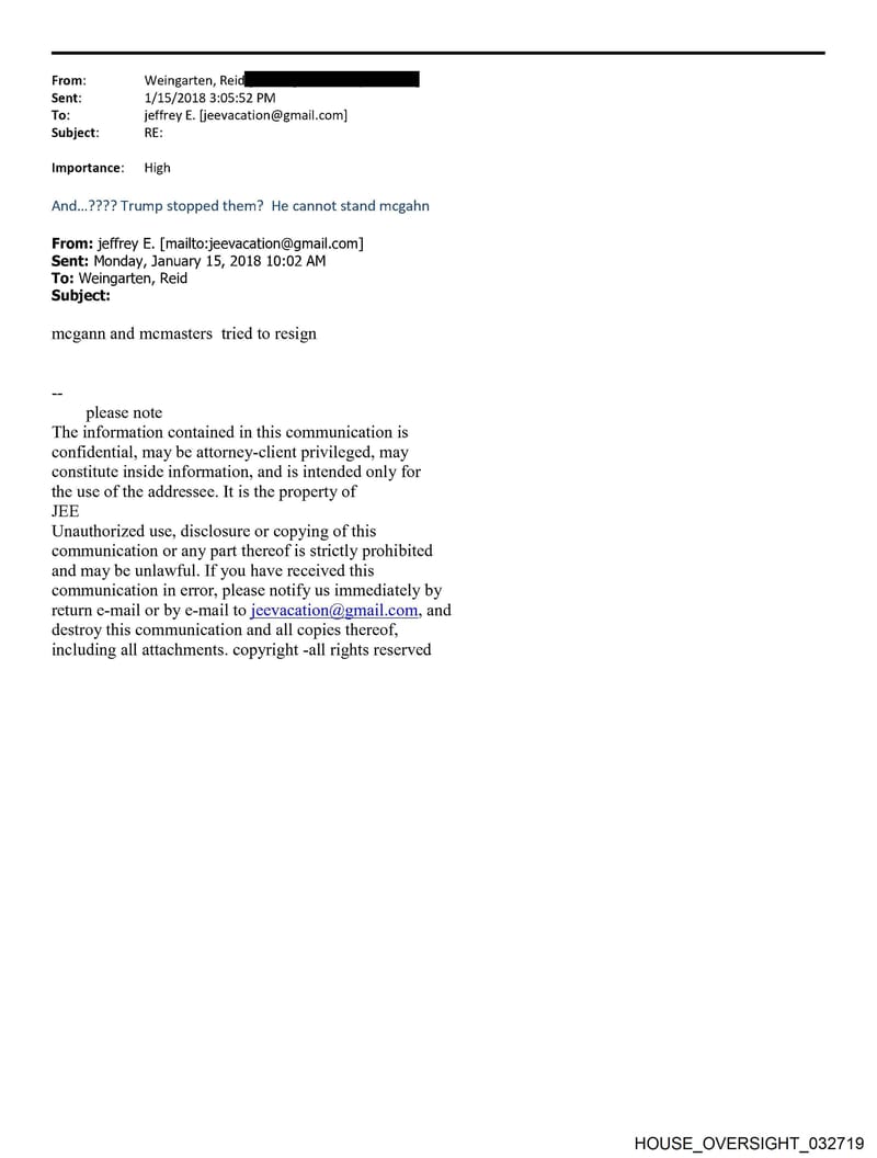 HOUSE OVERSIGHT 032719