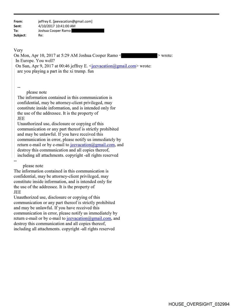 HOUSE OVERSIGHT 032994