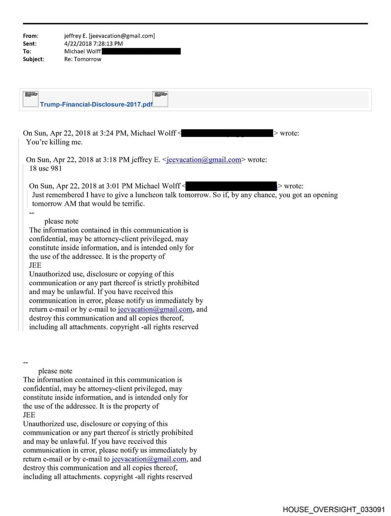 HOUSE OVERSIGHT 033091