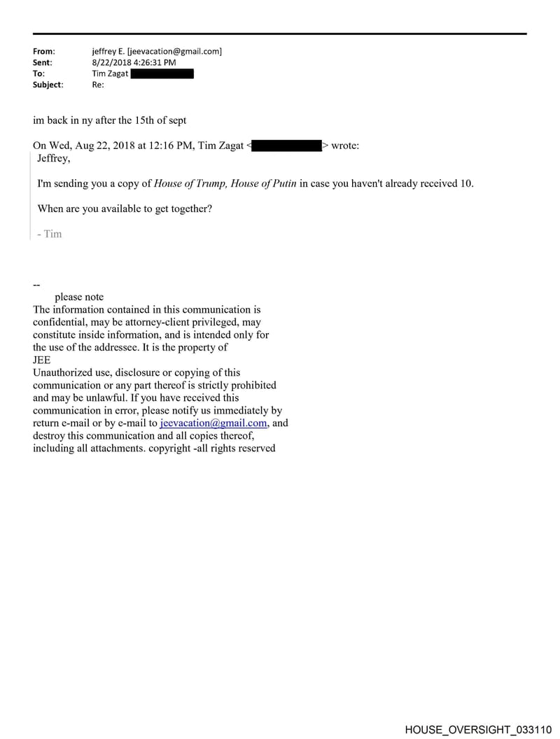 HOUSE OVERSIGHT 033110