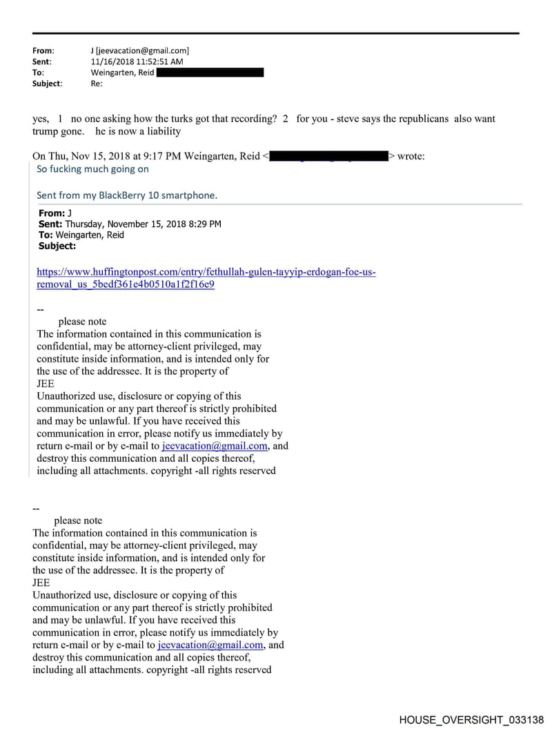 HOUSE OVERSIGHT 033138