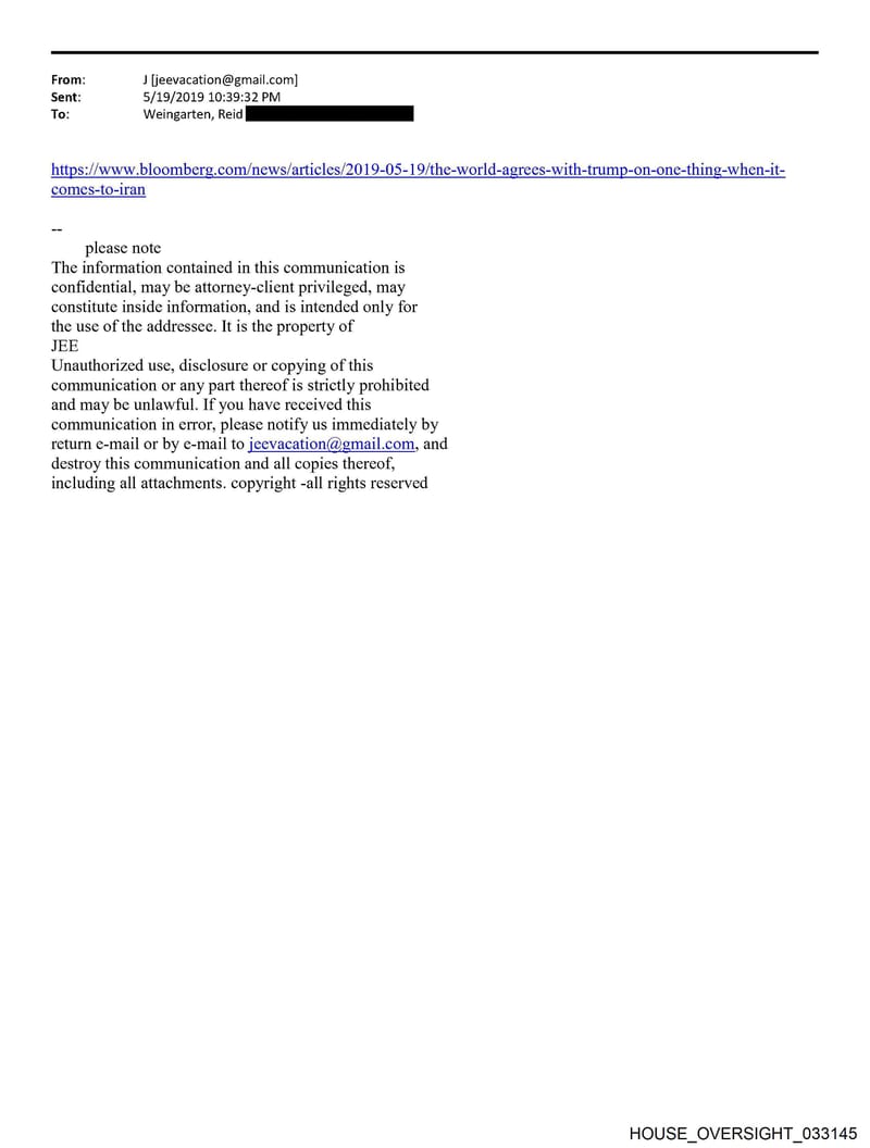 HOUSE OVERSIGHT 033145