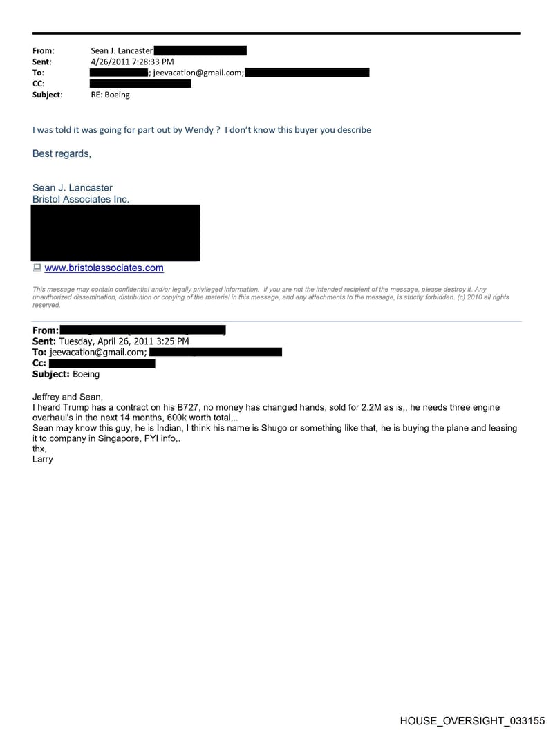 HOUSE OVERSIGHT 033155