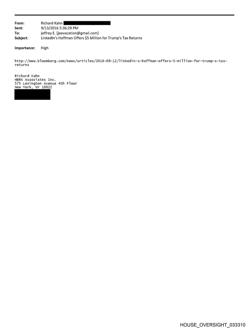 HOUSE OVERSIGHT 033310